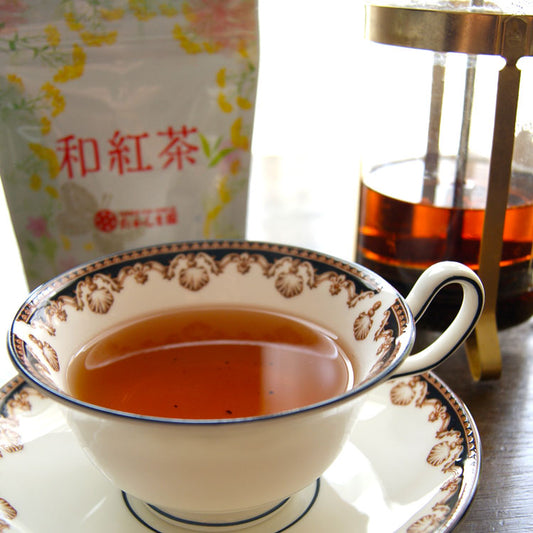 国産無農薬紅茶 高島園の和紅茶 約100g 2袋入(1袋約50g×2)玉緑茶製法 *ゆうパケット便送料込 *代引き不可