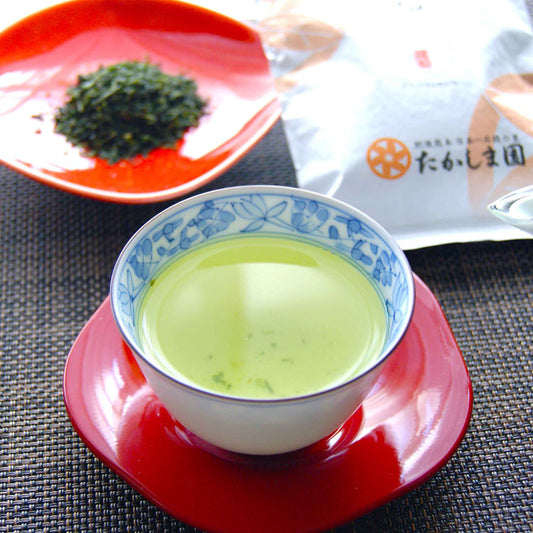 2024年産茶   玉緑茶製法一番茶 無農薬無化学肥料栽培 高島園の「茶々丸」　1袋　約１００g　＊ゆうパケット便送料込　＊代引き不可